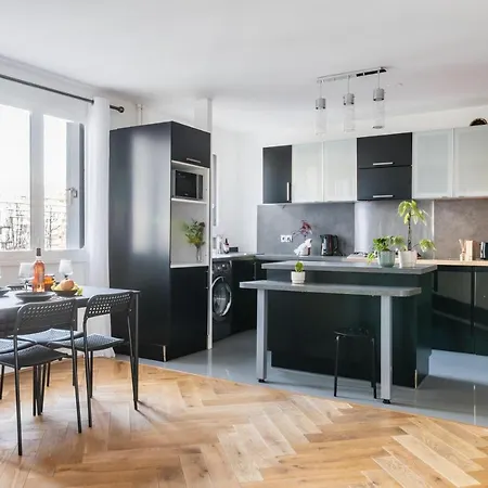 Appartamento Bel 6 Pers Bord Canal De L'ourcq La Villette-parking Parigi